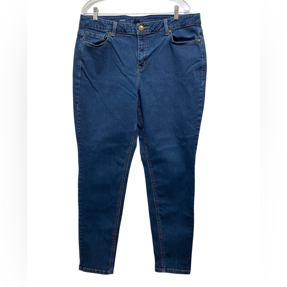 Lane Bryant Dark Blue Skinny Stretch Jeans